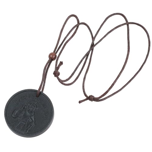 Woman Fashion Jewelry Volcanic Ion Stone Pendant Negative Energy Very Beautiful Necklaces & Pendants Mens (C, One Size)