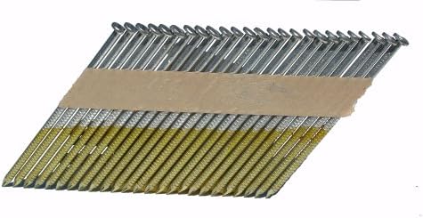 B & C Eagle A238X120HDR/33 Clipped Head 2-3/8-Inch by .120-Inch by 31 to 33 Degree Paper Collated Hot Dipped Galvanized Ring Shank Framing Nail (500 per Box)