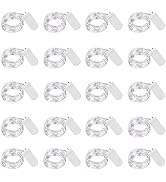 Fairy Lights Battery Operated, Starry String Light 20 Pack LED String Lights, 20LED Cooper Wire M...