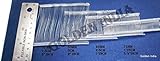 Satsonik 10mm Clear Tag Gun Barbs (Fasteners) for Any Standard Price Labels Clothing Tagging Attache