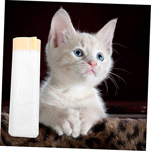 Beavorty 9 Rolos Sacos De Cocô De Cachorro Forros De Maca De Gato Bolsa De Limpeza De Maca De Gato F