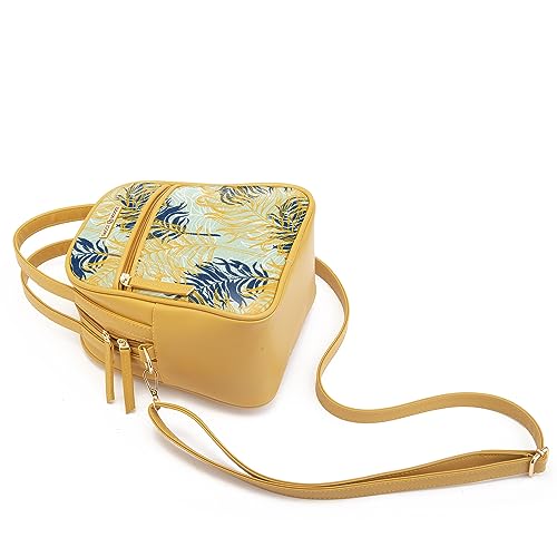 Image of SACCI MUCCI Women's Satchel Bag Ladies Purse Handbag Women's Handbag - Botanical