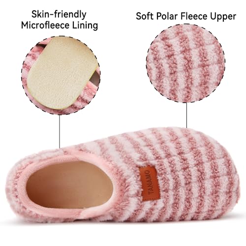 Image of Tanamo House Slippers for Women Men Indoor Barefoot Slippers Socks Slip on House Shoes Cozy Comfy Slippers for Home Bedroom Travel Yoga