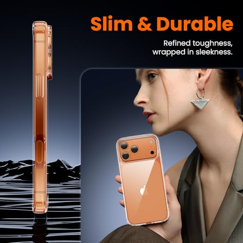 toushion 3 in 1 for iPhone 17 Pro Case Transparent by toushion - Used condition - Image 5