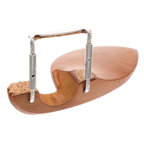 HANABASS Violin Chin Cushion Comfortable and Practical Chin Support Durable Material Smooth Edges for Skin Safety for Violin Performances and Learning