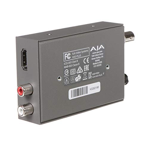 AJA HA5-Plus convertisseur HDMI en SDI pour diffuser un ordinateur sur ecran geant