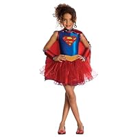 Rubies DC Comics Superheroes: Supergirl Costume Dress for Kids, Girl's Small