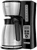 Cafetera programable de 12 tazas BLACK+DECKER con tecnología VORTEX y control de intensidad, negro/acero, CM2046S | Cafetera programable con rociador Vortex, control de intensidad y vertedor Perfect Pour sin derrames. 2