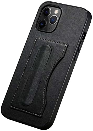 Étui de téléphone cuir iPhone 11 Pro coque arrière antichoc porte-cartes