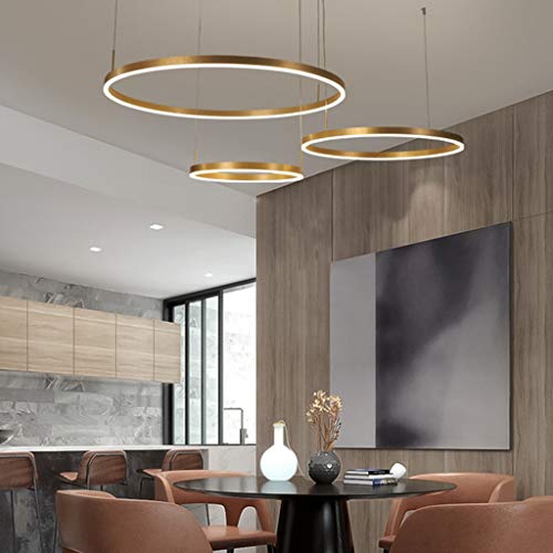Lustre LED réglable à télécommande pour corriger l'éclairage sombre du salon