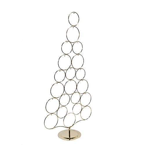 Kurt Adler Gold Metal Tree Rack, 42-Inch
