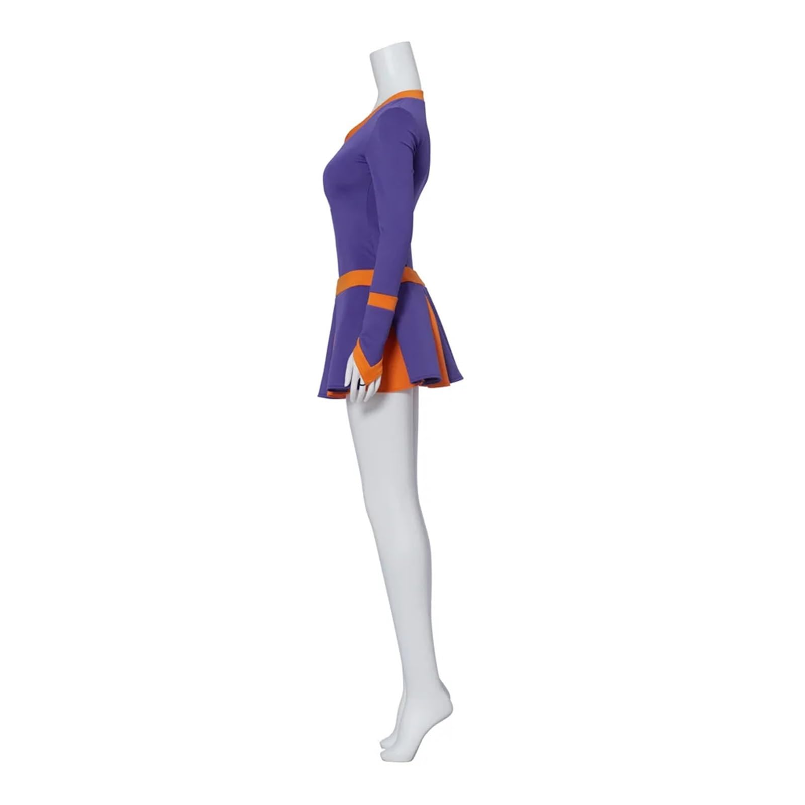 Costume da Cheerleader Lingerie for squadra di cheerleader, studentesse, abbigliamento da gioco, maglietta a maniche lunghe, gonna competizione, costume sexy donna Per lo sport