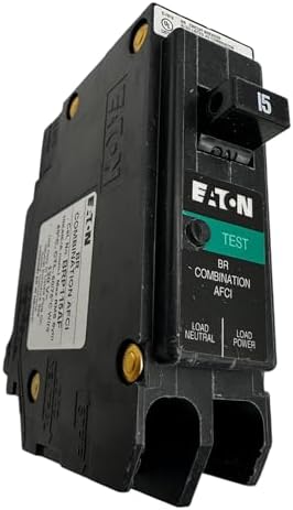 Eaton 15 amps Combination AFCI Single Pole Circuit Breaker