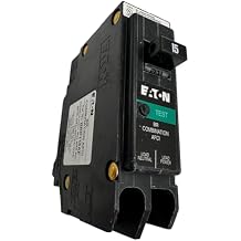Eaton 15 amps Combination AFCI Single Pole Circuit Breaker