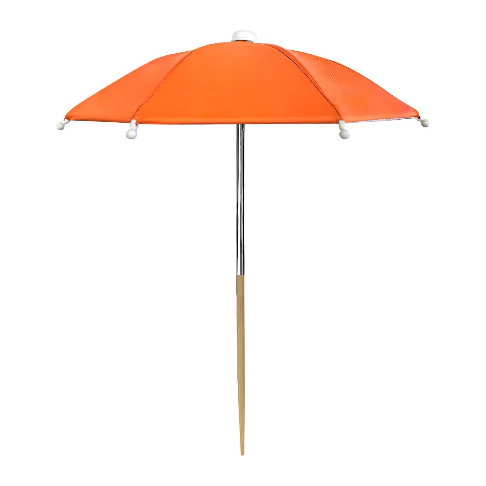 Tayheart Plant Umbrella, Metal Plant Umbrella Shade for Outdoor Plants, Mini Compact Plants Protective Shade for Inside Outside, Windproof Plante Flower Sun Shading Cover, for Garden Decor