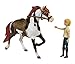 Breyer Spirit Riding Free - Boomerang and Abigail Small Horse and Doll Toy Set