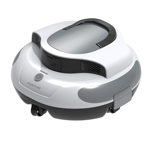 AquaGuard SE Robotic Cordless Pool Cleaner with Dual 30w Motors,