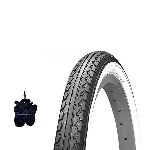 Reifen Kenda 24 x 1,75 (47-507) + Reifen weiß schwarz grau grau Hollandrad...