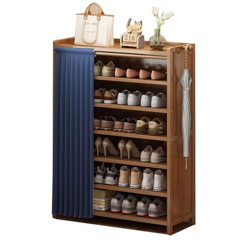 Organisateur de rangement à chaussures à 7 niveaux pour petits espaces