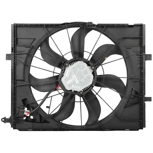 SCITOO Engine Radiator Cooling Fan Assembly for Mercedes-Benz 2019-2023 CLS450 3.0L 2018-2019 E300 2.0L 2020-2022 E350 2.0L 2018 E400 3.0L 2019-2023 E450 3.0L 2017-2022 GLC300 2.0L; Replace 625070 by SCITOO - Used condition - US$126.06