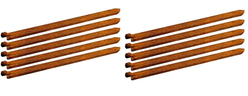 innogard Erdanker Corten-Stahl 450 mm – 10er Set Fixierstäbe...