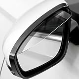 2 Pièces Rétroviseur Pluie Sourcils, pour Peugeot 206 CC SW 207 208 307 CC/3008 2007 2024 Universel Voiture Rétroviseur Couverture Accessoires Rétroviseurs Latéraux Voitures