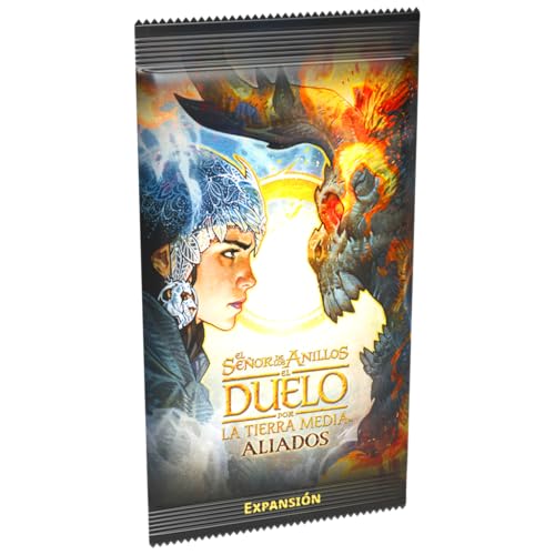 Asmodee Duelo por la Tierra Media: Aliados, Juego de Cartas, A
