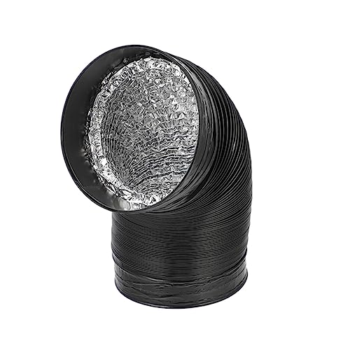 Tuyau ventilation aluminium pour extracteur d'air de cuisine et confort de la maison