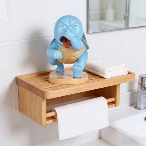 Estatua Decorativa de Tortuga Marina Divertida para Baño miniatura 6
