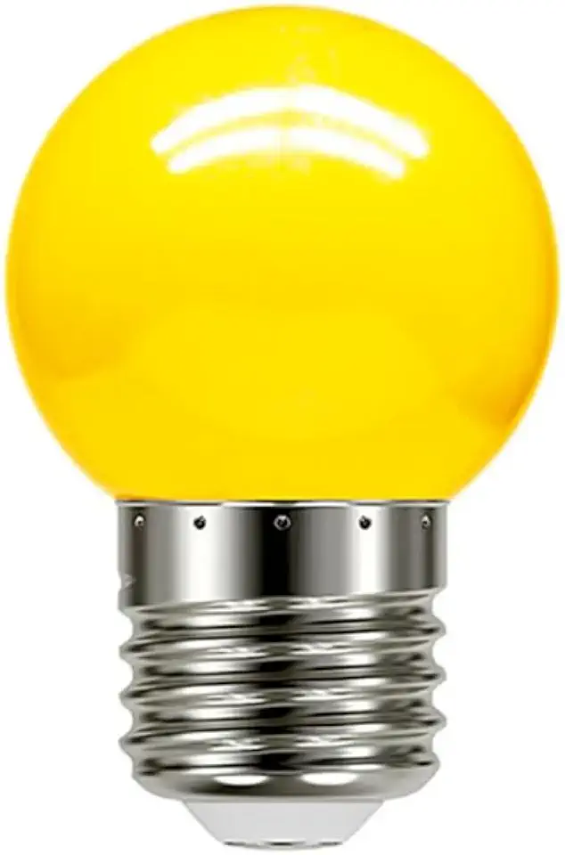 Lâmpada LED Bolinha G9, 1W, Amarela Taschibra 11080079