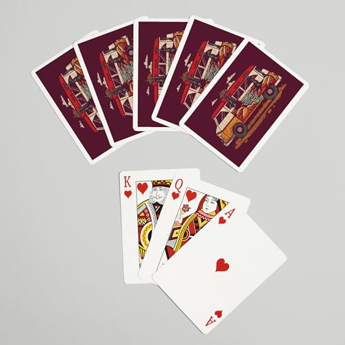 Baraja de poker Lantern Press LP Camper Van 52 cartas miniatura 7