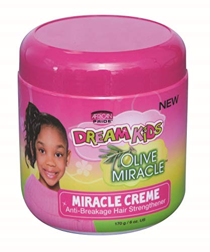 African Pride Dream Kids Olive Miracle Miracle Creme 6oz (3 Pack)