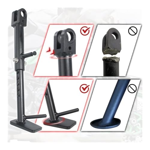 Support de stationnement et béquille latérale de précision moto