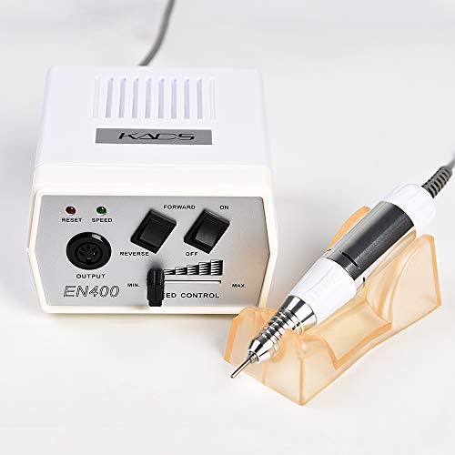 JUNENTER 30000RPM ネイルアートドリル ネイル用品 マニキュアツール ペディキュア アクリル ピンク 電動ネイルアートドリル フィンガー&トゥマシンセット (ピンク)