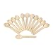 200 Biodegradable Wooden Spoons | Eco Friendly Disposable Cutlery, Compostable, 100% Natural Wood Utensils | Great for Soup, Desserts and Your Toddlers | Made from 100% Birch Wood