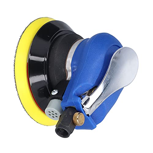 Polisher Machine, Orbital Sander 5inch 10000rpm Strong Hardness Fast Grinding for Rust Removal for Wood Metal Polishing for Car Waxing