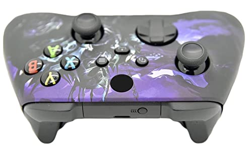 Image of Hand Airbrushed Fade Custom Controller Compatible with Xbox Series X /S & Xbox One (Series X /S Purple Knight)