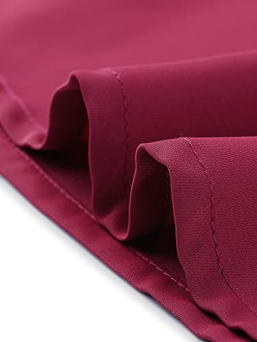 Chemisier à volants sans manches fluide et confortable en taille 3XL