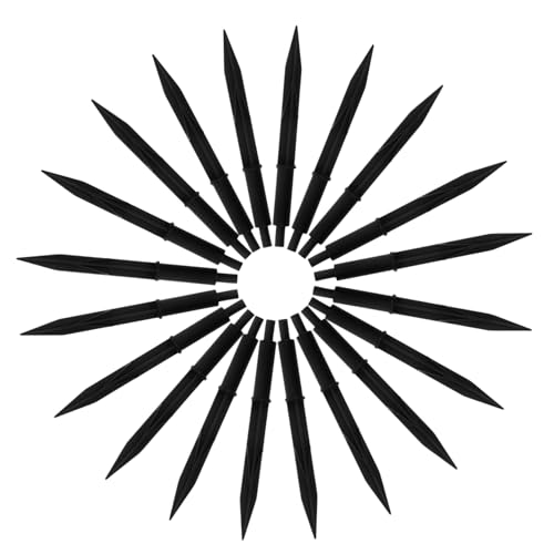 Happyyami Lawn Spikes for Lights 20 Sets Replacement Solar Light Parts Weatherproof Landscape Lighting Accessories