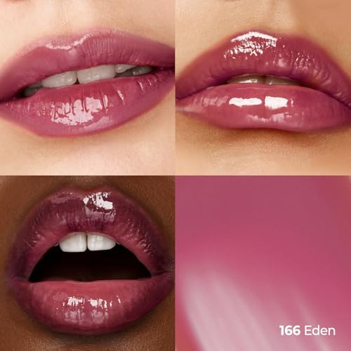 Image of Laka Fruity Glam Tint | Glowing Korean Lip Tint with Hydrating Lightweight Texture | Buildable Color, Non-Sticky High Shine Gloss | K-Beauty Korean Makeup | #166 Eden, 0.15oz