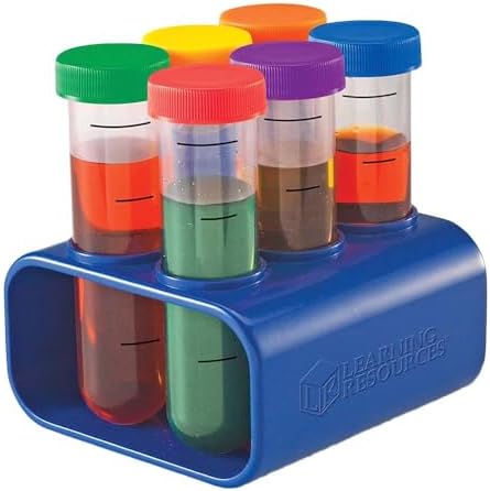 Learning Resources Primary Science Jumbo Test Tubes with Stand, S...