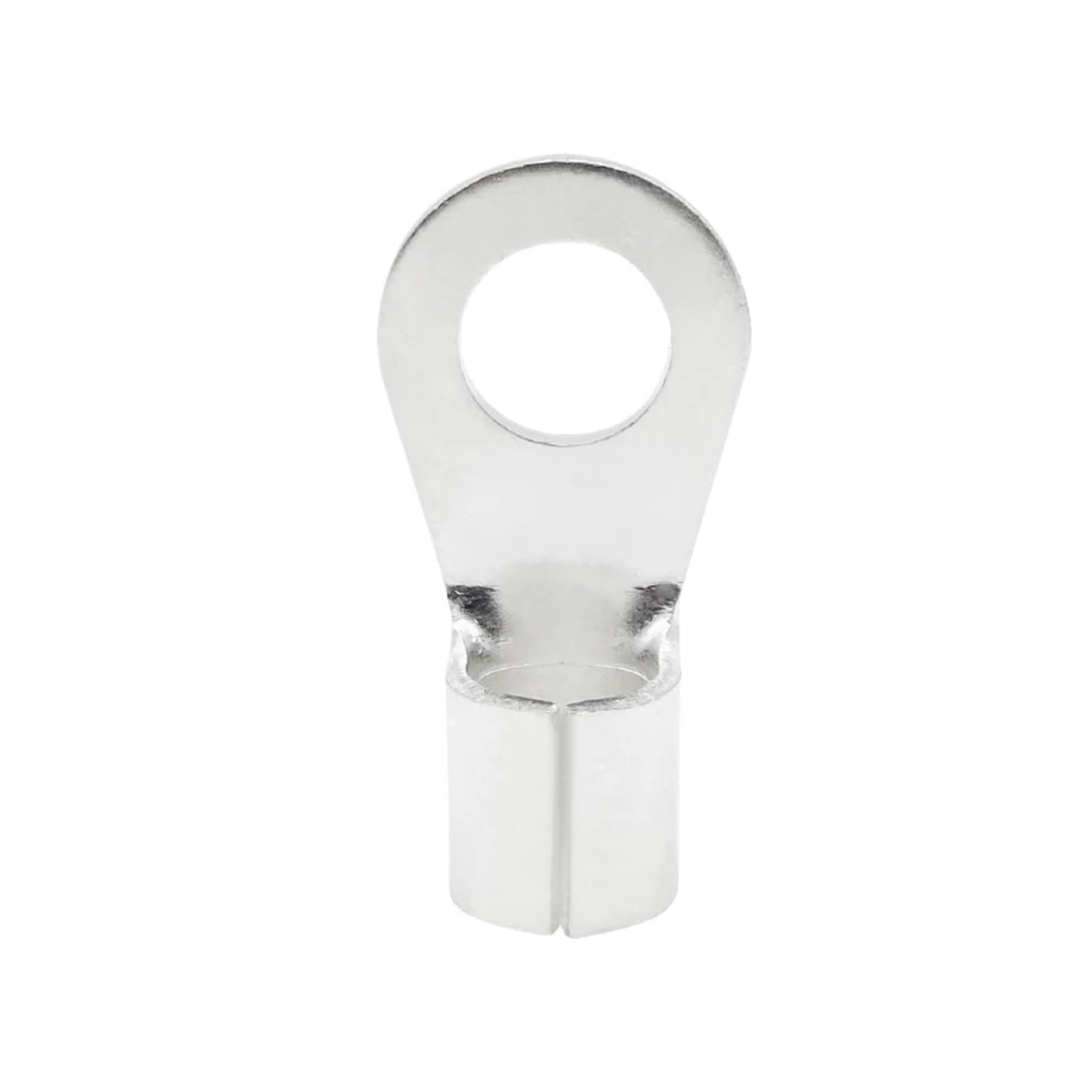 Taronix Ot 4-8 Copper Wire Lugs 100Pcs Ot4-4/5/6/8 Wire Connector O-Type Ring Type Cable Connector Terminal Electrical Connectors Crimping Terminal 14-12 Awg(Ot 4-8)