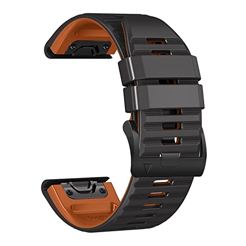 Bracelet de rechange Garmin en caoutchouc robuste de taille 22mm et 26mm