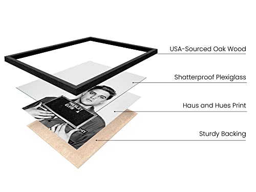 Haus And Hues Celebrity Mugshots Poster Rock Posters Vintage- Kurt Cobain Poster Mick Jagger Mugshot Elvis Poster Jimi Hendrix Poster David Bowie Poster Frank Sinatra Mugshot Poster (Black Framed, 11X14) #TOP1