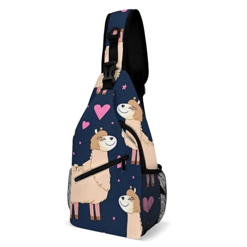 Morrales tipo sling con diseño blanco para adultos