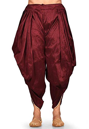 ARISHA Mens Dupion Art Silk Dhoti-(Free Size)-picture-56