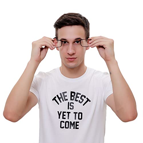 Image of Unisex Reading Glasses | Magnetic open from front | Adjustable Retainer length | Near vision power +1 +1.25 +1.50 +1.75 +2 +2.25 +2.50 +2.75 +3| Foldable| Free size