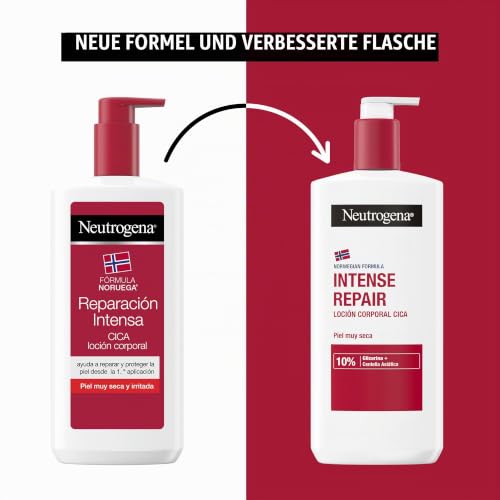 Neutrogena Norwegische Formel CICA Körperlotion Intensive Reparatur für trockene Haut (2 x 750 ml)… – Ansicht 2