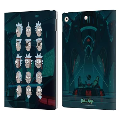 Housse iPad 10.2 Rick and Morty en cuir pour regarder vos séries en voyage