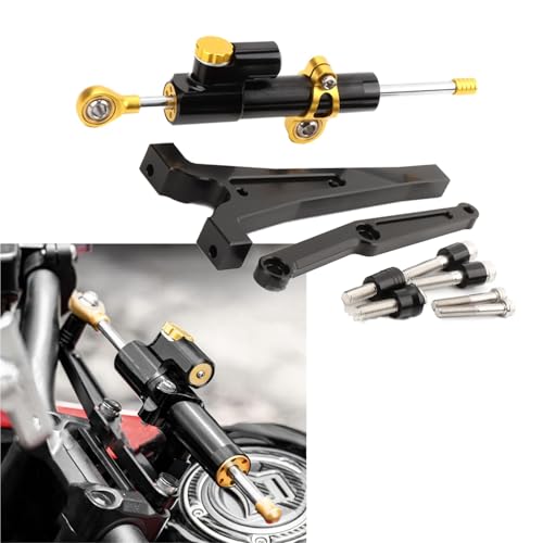 Kit support de montage pour Honda CB500X 2019-2025 amortisseur stabilisateur de direction or